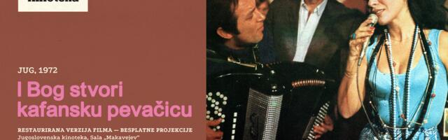 Premijera digitalno restauriranog filma „I Bog stvori kafansku pevačicu“ uskoro u Jugoslovenskoj kinoteci