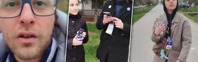 Blokaderi upali čoveku u dvorište! Kad ih je izbacio, pokušali da mu "napakuju" napad (VIDEO)