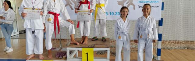 Šest medalja za vranjske karatiste na međunarodnom turniru Toplica open
