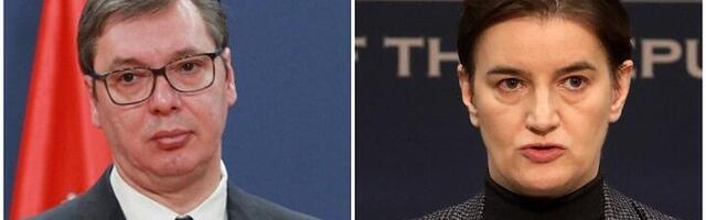 Vučić i Brnabić proglašeni "nepoželjnim osobama" u Čačku