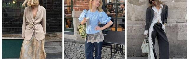 Slip haljina sa čipkom i farmerke je kombinacija koju vole IT devojke