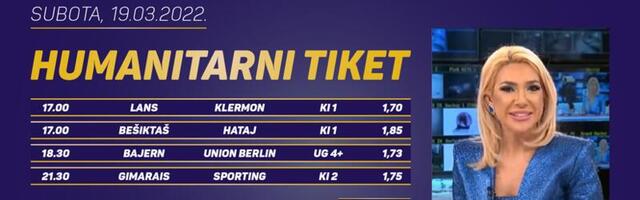 Humanitarni tiket u podne: Jovana Jeremić tipuje za lečenje Ognjena Jerkovića