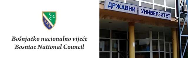 BNV zabrinuto stanjem na Državnom univerzitetu u Novom Pazaru