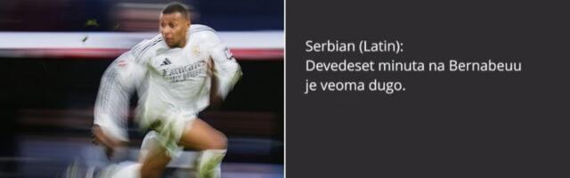 REAL MADRID SE JAVNO OBRATIO VEŠTAČKOJ INTELIGENCIJI: Stigao mu odgovor na srpskom (VIDEO)