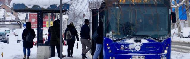 Sindikati: GSP Beograd spremno dočekao zimu, ali zimska služba nije