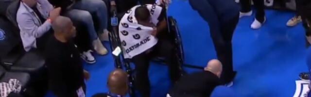 Sa terena ga izveli u invalidskim kolicima: Otkriveni detalji povrede NBA sudije, evo koliko će pauzirati