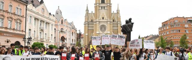 „Jovina je naša, ne damo Jovinu!“: Niz javnih ličnosti podržao Jovinu gimnaziju