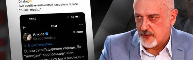 Још један напад са „студентске” листе: Панић омаловажавао новинарку