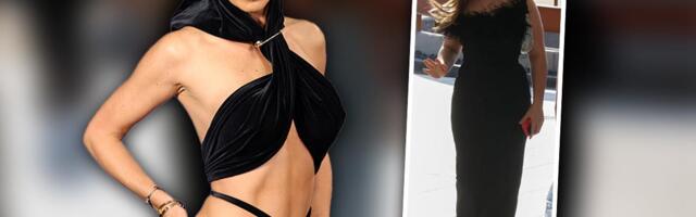 NIKA TOŠIĆ ZABLISTALA U MAMINOJ HALJINI! Došla na svadbu sa Duškom, a svi mislili da je Jelena: Karleušina naslednica njena slika i prilika! (FOTO)