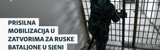 Prisilna mobilizacija u zatvorima za ruske bataljone u sjeni