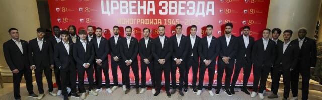 Istorijski trenutak: Zvezda predstavila monografiju, evo ko je sve bio na svečanosti /FOTO/