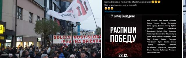 Kapitulacija! Šok objava na blokaderskom nalogu: Sve je gotovo, sve je propalo!