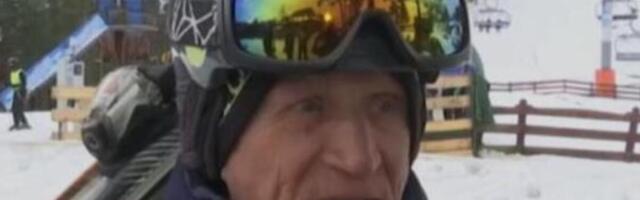 Nekada bio gimnastičar, sad pliva, kliza, planinari: Sreten je najstariji skijaš na Torniku - bira samo ovu stazu