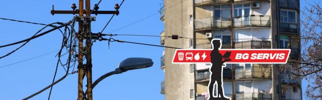 BG Servis: Danas bez struje više od 80 adresa