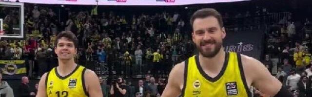 FENER SLAVIO U PARIZU: Gudurić odigrao za Zvezdu Meridianbet i Partizan - plej-of je tako blizu!