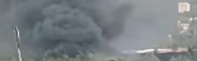 VELIKI požar na Karaburmi: Gori rastinje u blizini Pančevačkog mosta (VIDEO)