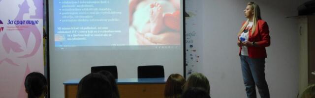MLADI NE ZNAJU DOVOLJNO O PLODNOSTI Nacionalna kampanja "Za srce više" u Loznici (FOTO)