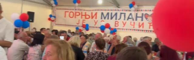 "Ujedinjena Srbija" u Pranjanima: Veliki broj građana na predizbornom skupu SNS (VIDEO)
