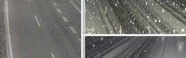PUTEVI ŠIROM HRVATSKE ZAVEJANI! Sneg pada već satima! Na mnogim deonicama totalni haos! (FOTO)