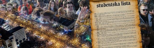 SRBIJA ĆE 1. NOVEMBRA GLEDATI U NOVI SAD Da li je dobro što studenti taje imena sa svoje liste?