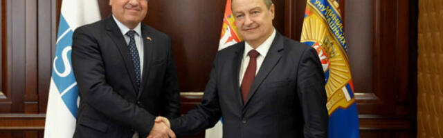 Дачић: ОЕБС и МУП о проширењу сарадње и јачању владавине права у Србији