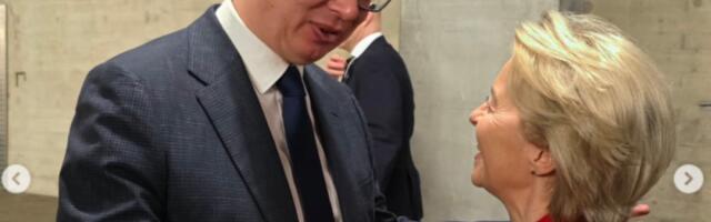 VELIKA ČAST ZA SRBIJU Vučić sutra u Briselu na večeri kod Ursule fon der Lajen