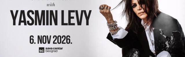 Povratak svetske dive u Sava Centar: Yasmin Levy 6. novembra u Plavoj dvorani “ONE MORE NIGHT WITH YASMIN LEVY”