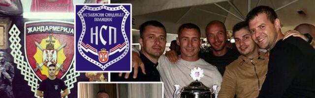 "Hrabar, častan, odvažan"! Od ubijenog policajca se oprostile kolege iz Nezavisnog sindikata policije (FOTO/VIDEO)