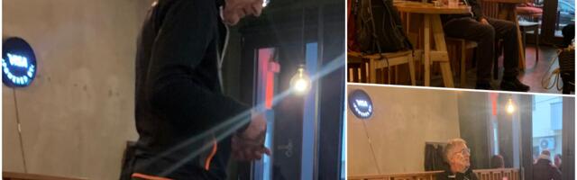 GLUMAC SE OPUSTIO I OSAMIO! Zoran Cvijanović uživa u popodnevnoj kafi na Vračaru PAPARACO