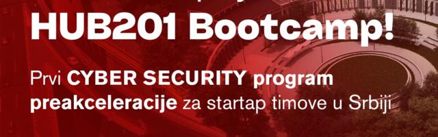 HUB201 pokreće BOOTCAMP, prvi program pre-akceleracije za sajber bezbednost i AI u Srbiji: Globalni trendovi i inovacije dolaze u Beograd