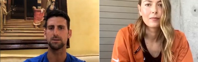 Dugo prijateljstvo i sitne provokacije Novaka i Maše: Priznaj da si namerno izgubila!