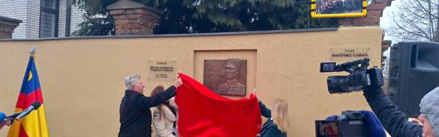 Spomen ploča Milunki Savić otkrivena u Vranju FOTO/VIDEO