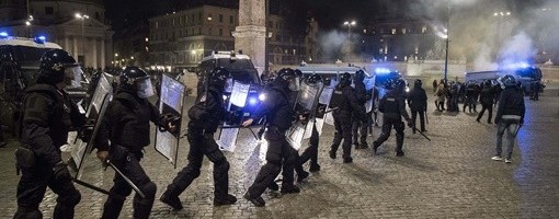 Novi nasilan protest u Rimu zbog mera protiv koronavirusa