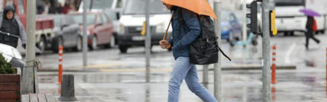 ​У Србији данас топлије уз слабу кишу и кошаву