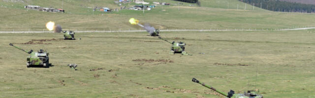 Тактичка увежбавања артиљеријских јединица Војске Србије