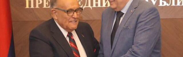 DODIK POSLAO PUNU PODRŠKU: "Verujem u oporavak Rudija Đulijanija, bio je legendarni gradonačelnik Njujorka" (FOTO)