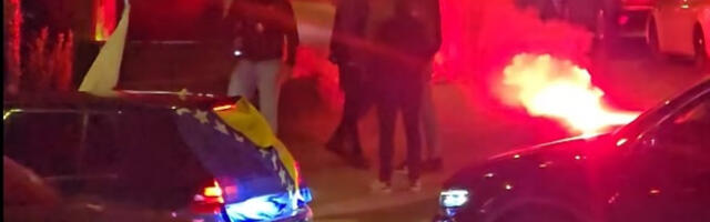 Sukob Bosanaca i Hrvata! Haos na ulicama BiH posle meča na Mundijalu (VIDEO)
