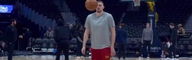 ŠTA URADI NIKOLA? Košarku može i  da batali - Jokić pokazao kvalitet i u drugom sportu! (VIDEO)