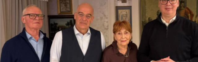 Ministar odbrane Grčke na slavi kod Vučića: "Za velikog prijatelja Srbije poznato pravoslavno gostoprimstvo..."