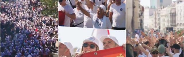 SNIMAK IZ BEOGRADA KOJI GOVORI VIŠE OD REČI: Pogledajte scene iz prestonice, ovako izgleda UJEDINJENA SRBIJA! More ljudi na ulicama došlo da podrži Vučića VIDEO