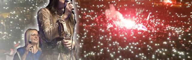 Snimak Danice Crnogorčević i sporne "verzije" himne