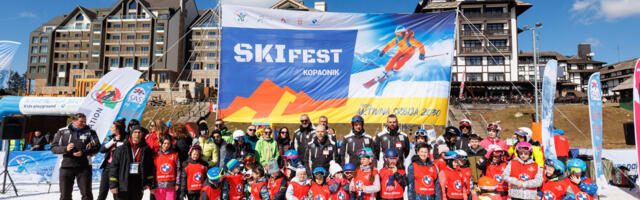 Ski FEST okupio više od 500 učesnika na Kopaoniku