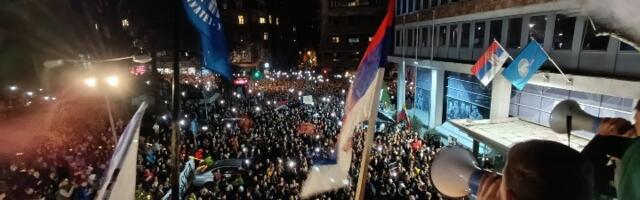 "Vreme je za RTS": Studenti FDU pozvali na bojkot javnog servisa (VIDEO)