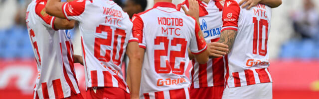 CRVENA ZVEZDA - RADNIČKI KRAGUJEVAC Crveno-beli odmah na startu zapretili, 0:0