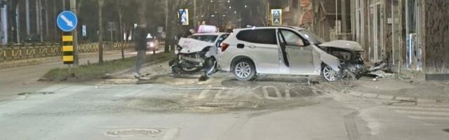 Saobraćajna nezgoda u Ulici Radoja Domanovića u Kragujevca
