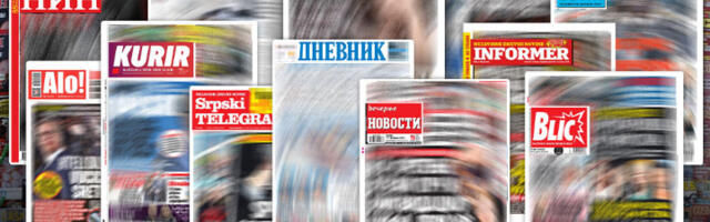 Dnevna štampa za ponedeljak, 1. jun