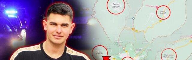 MAPA KRETANJA UROŠA B. TOKOM JEZIVOG MASAKRA! Od ubistva osmoro nedužnih, preko bega i otmice taksiste... Sve do "pada" s oružjem u selu Vinjište