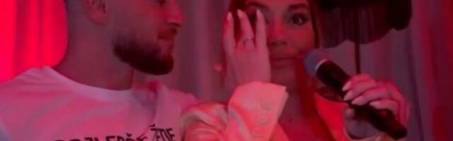 NEDELJU DANA NAKON POROĐAJA ULETELA NA SLAVLJE! Jocina supruga ZAVRŠILA U SUZAMA - pucaju me hormoni! (VIDEO)
