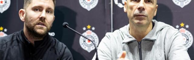 Preuzeo Partizan, pa se obratio javnosti: Pogledajte kako je izgledala konferencija za medije Đoana Penjaroje (GALERIJA)