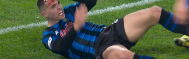 Bivši igrač Zvezde završio krvav na travi, Samardžić to "naplatio" i u 98. odveo Atalantu dalje